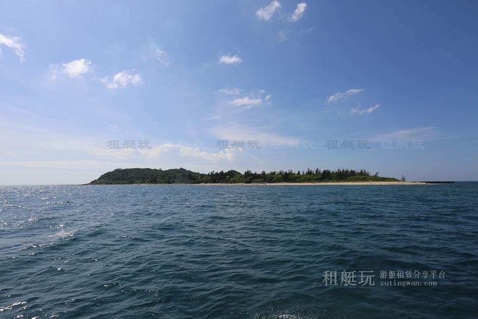 三亞旅游游艇租賃，三亞港至東島航線
