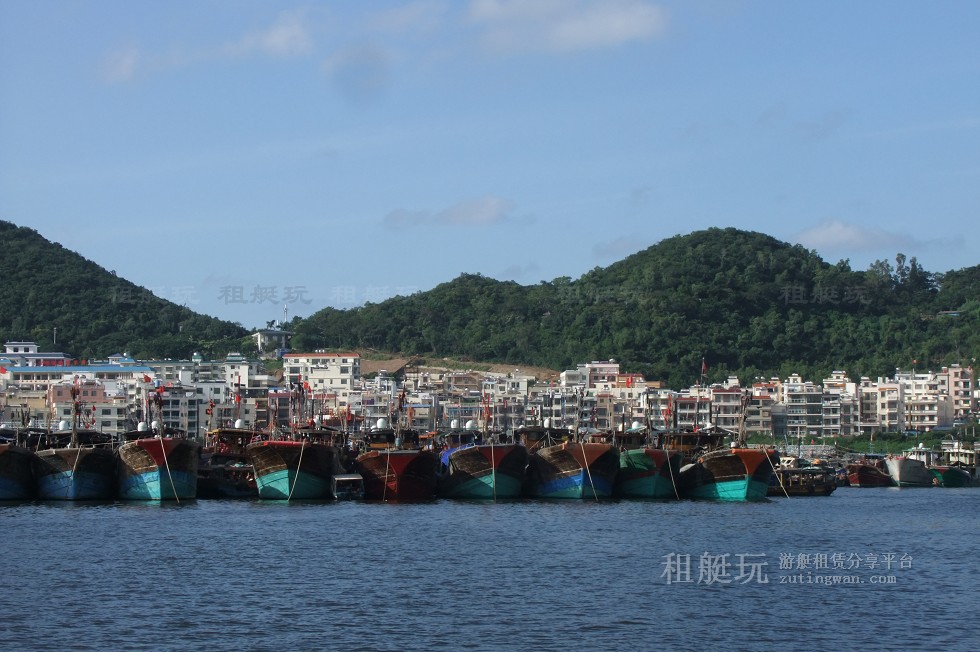 三亞旅游游艇租賃，三亞港至東島航線