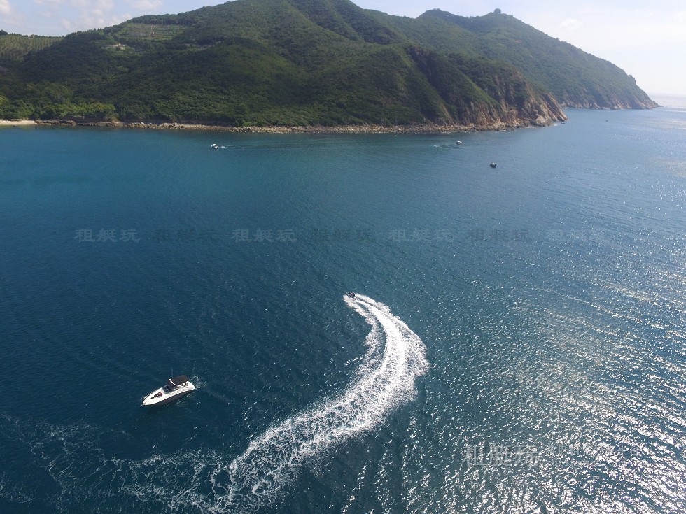 三亞旅游游艇租賃，三亞港至三亞角航線