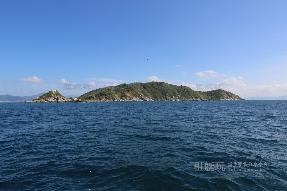 三亞旅游游艇租賃，三亞港至西島航線