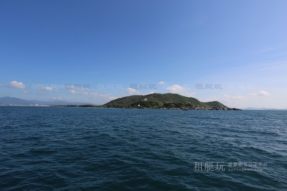 三亞旅游游艇租賃，三亞港至西島航線